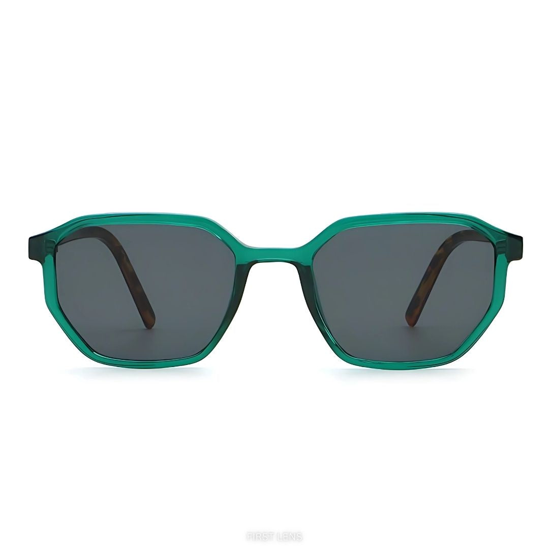 Front view of First Lens Glintique UV400 S011 Sunglasses