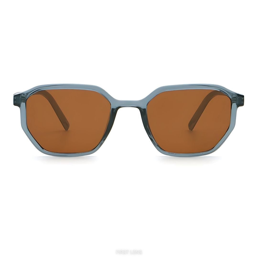 Trendy First Lens Glintique UV400 Sunglasses S011, Lightweight Durable Frame