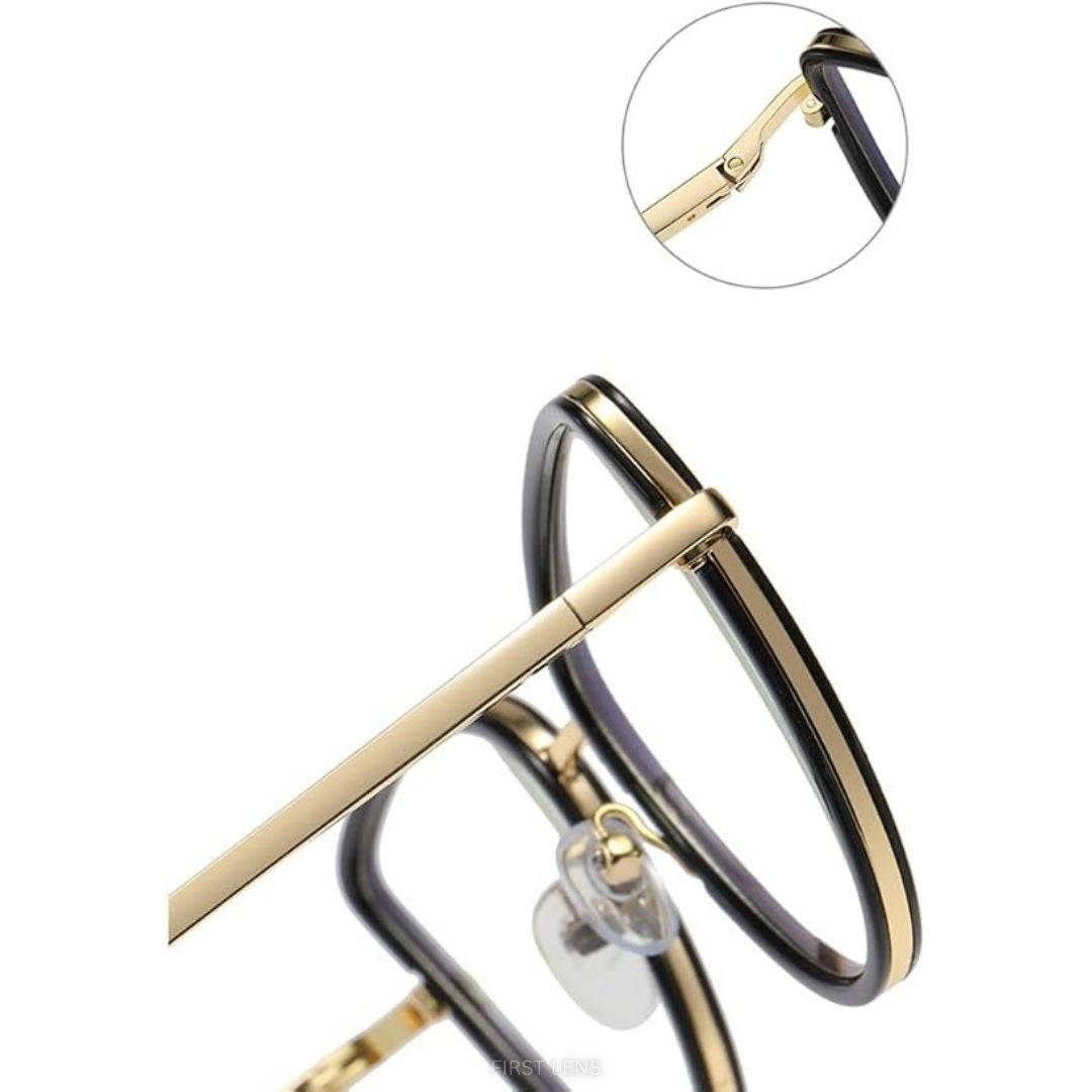 First Lens Lucent Blue Light Computer Glasses - B010-Leopard