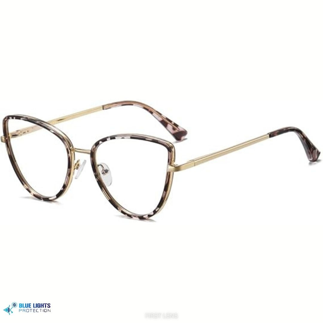 Stylish Lucent eyewear with blue light protection by First Lens