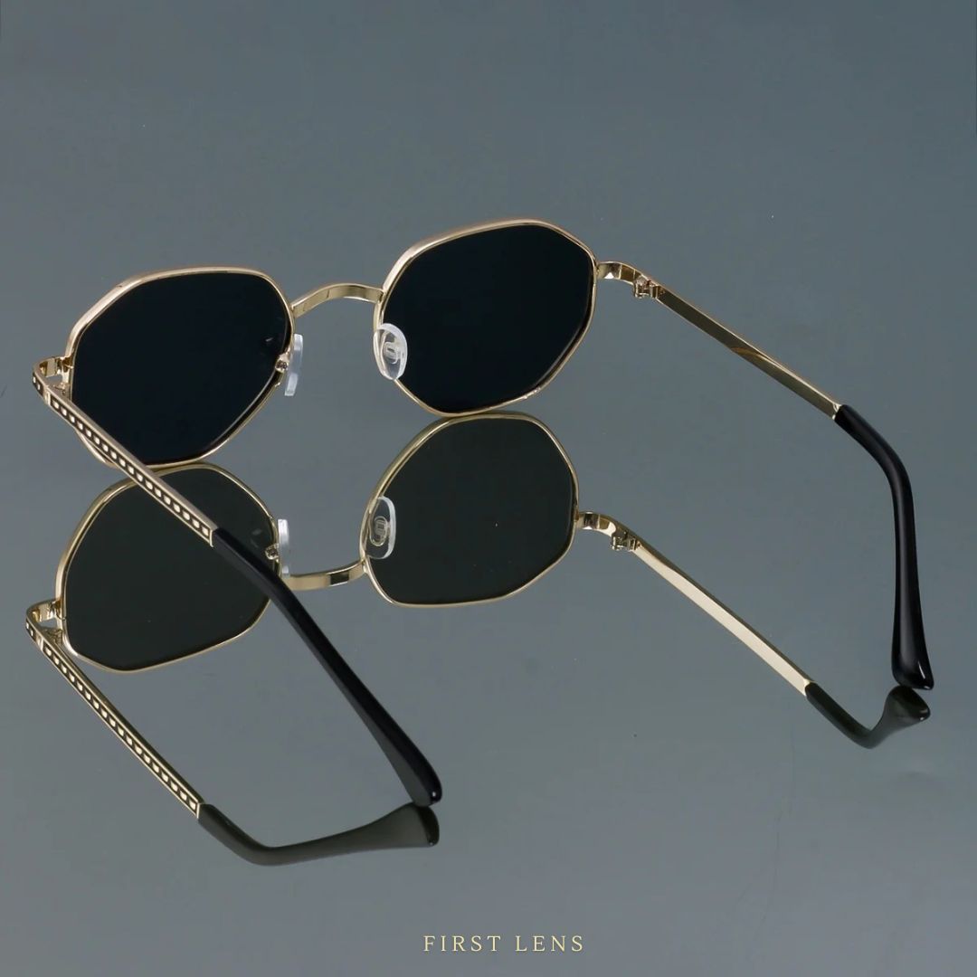 Trendy First Lens Octovue UV400 Sunglasses S014, Lightweight Durable Frame