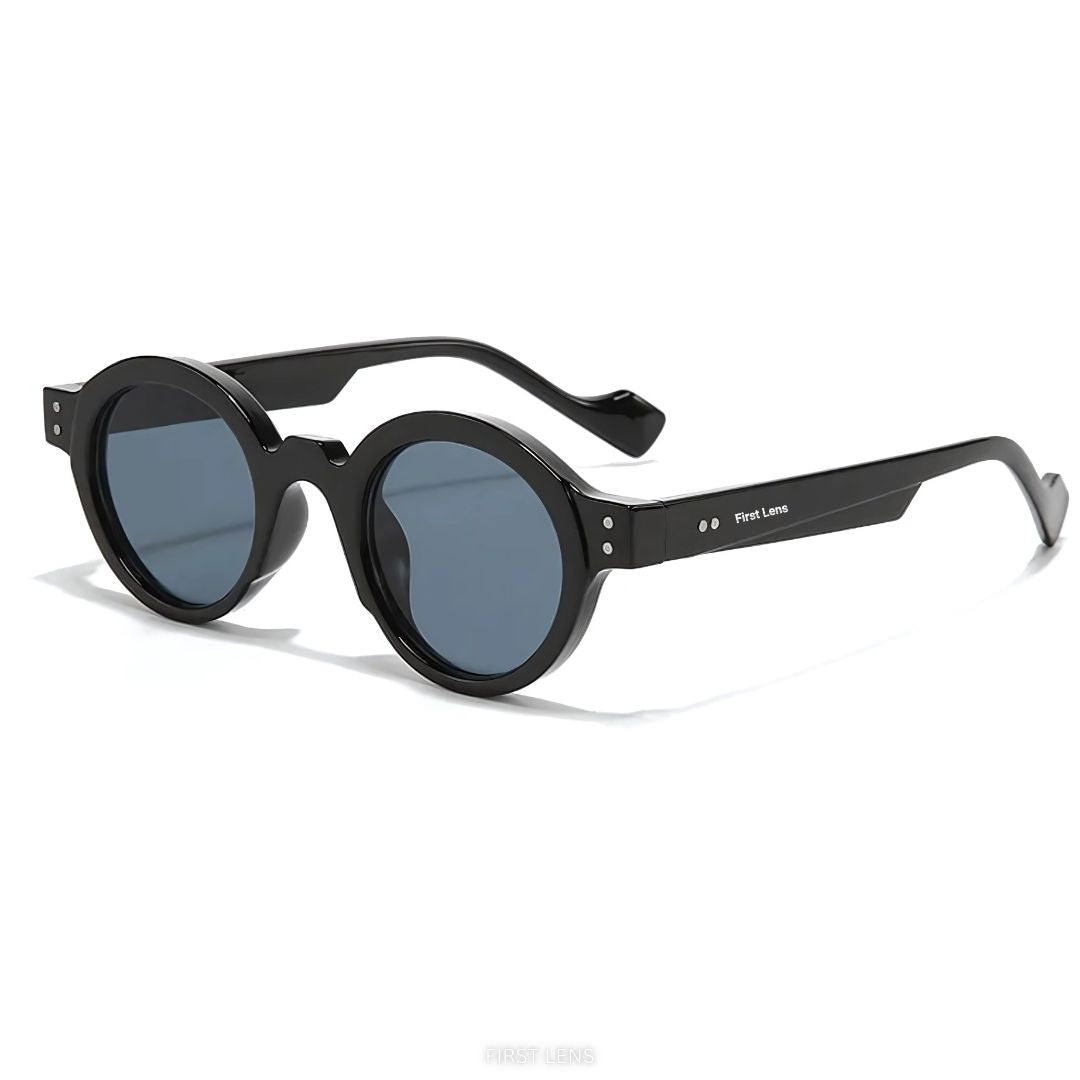 First Lens Prismark UV400 Sunglasses S016 – Stylish Black Frame, UV Protection