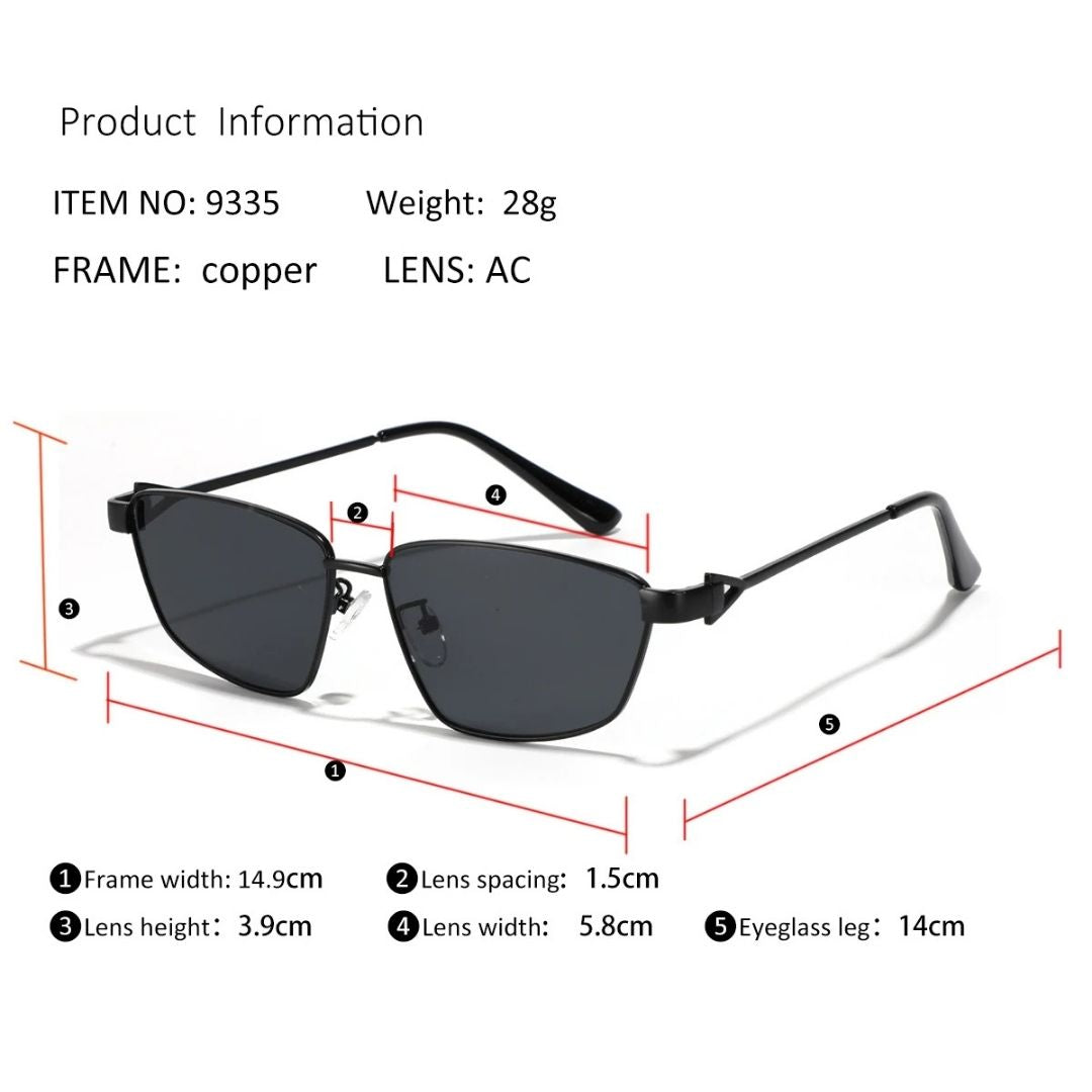 First Lens Rayluxe UV400 sunglasses – elegant sunglasses for casual and formal looks