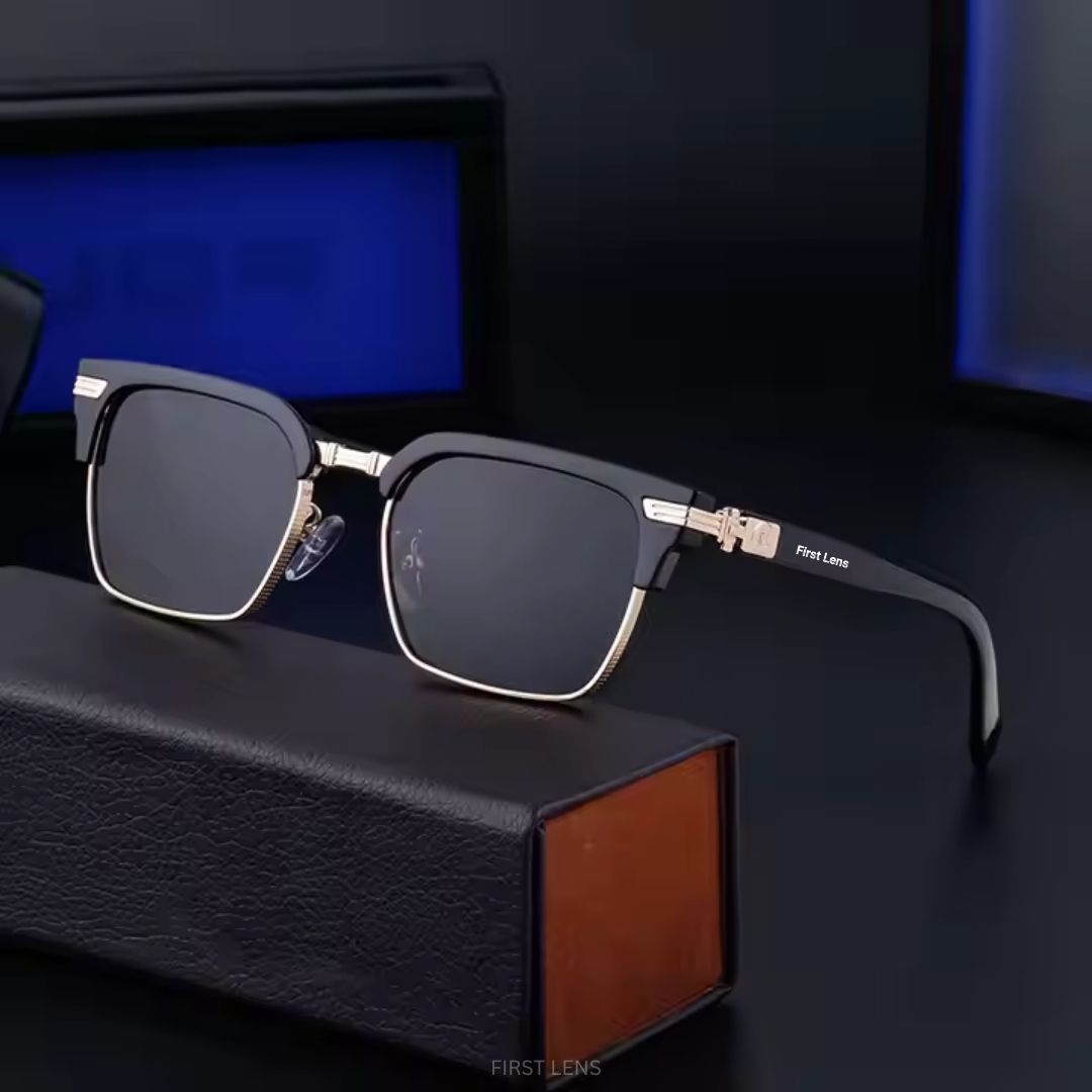 First Lens Glintique UV400 sunglasses – lightweight frame with clear vision lenses