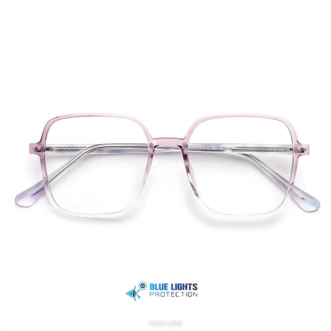 Blue light blocking Snowy spectacles for office and home use