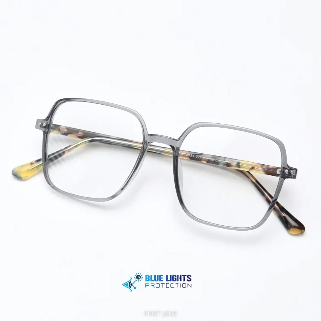 Comfortable Snowy glasses for reducing digital screen fatigue