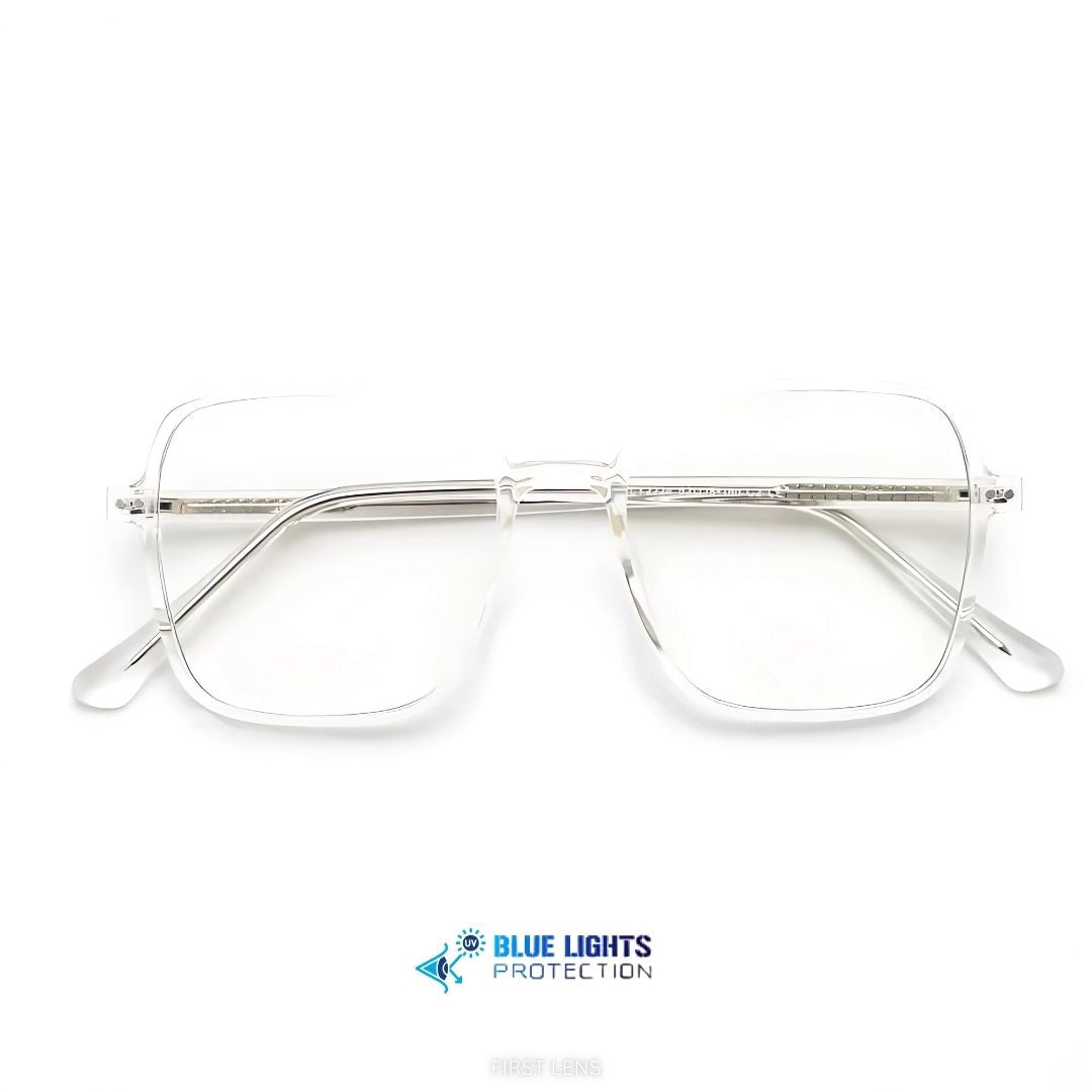 Fashionable Snowy spectacles to reduce eye strain from screens