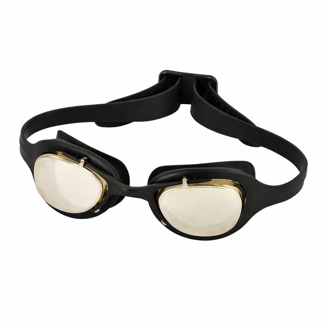 First Lens Adult Clear Wave Swimming Goggles for Men & Women