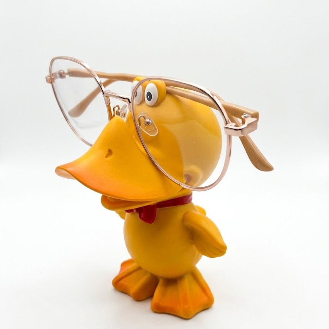 First Lens Duck Shape Spectacle & Sunglasses Stand Holder