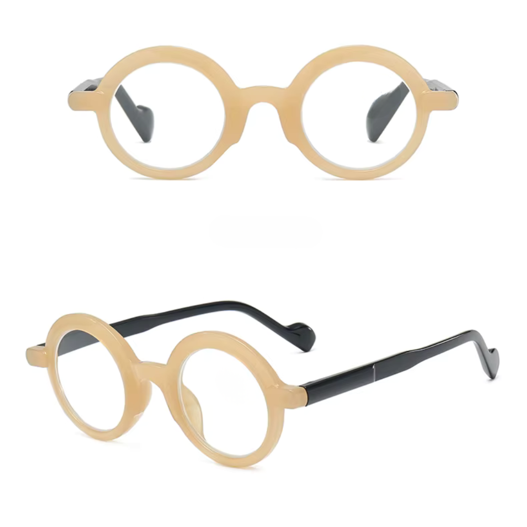 First Lens Luna Cream Blue Light Computer Glasses- B097