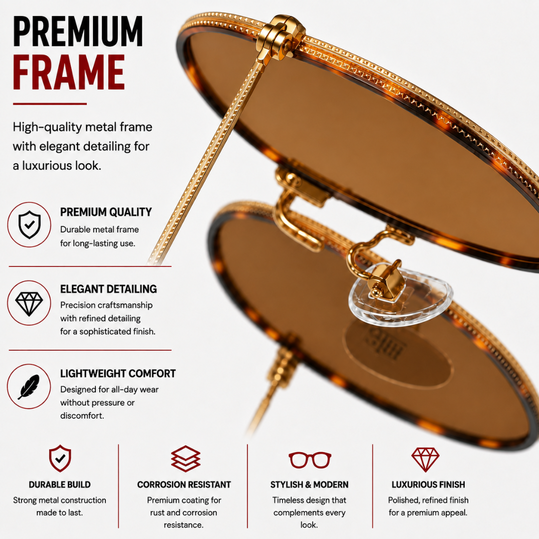 First Lens Musgrav Polarized Sunglasses BrownTortoiseshell S501