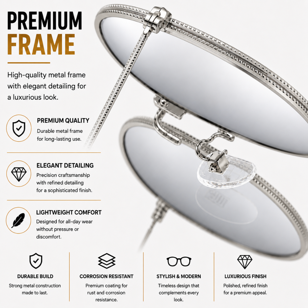 First Lens Polarized Sunglasses Silver Mirrored S506