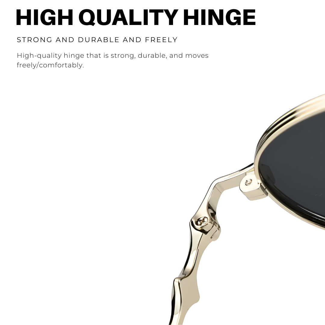 First Lens Obsidian Circle UV400 Sunglasses - S128