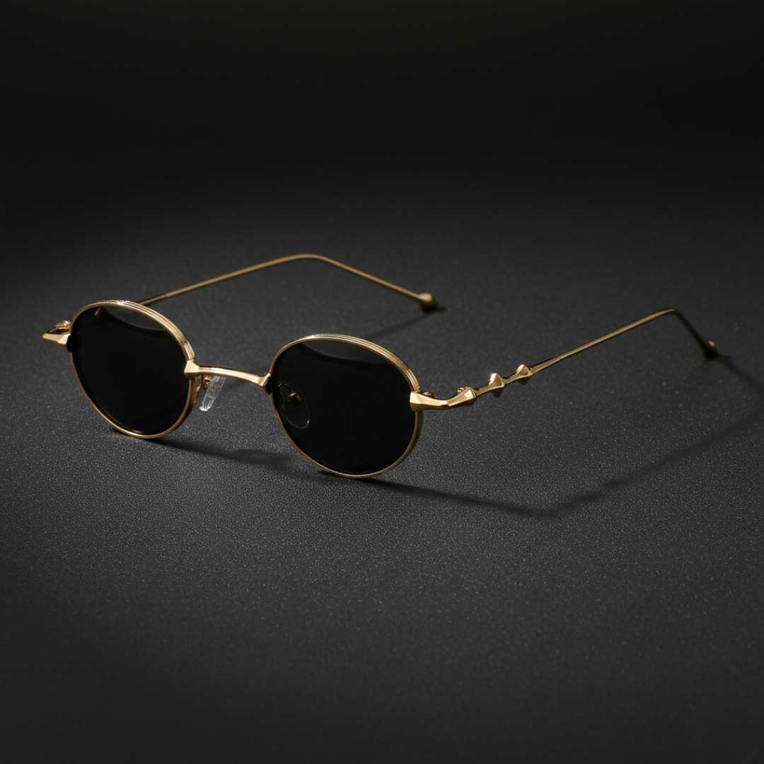 First Lens Obsidian Circle UV400 Sunglasses - S128