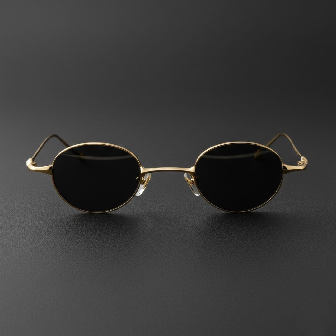 First Lens Obsidian Circle UV400 Sunglasses - S128