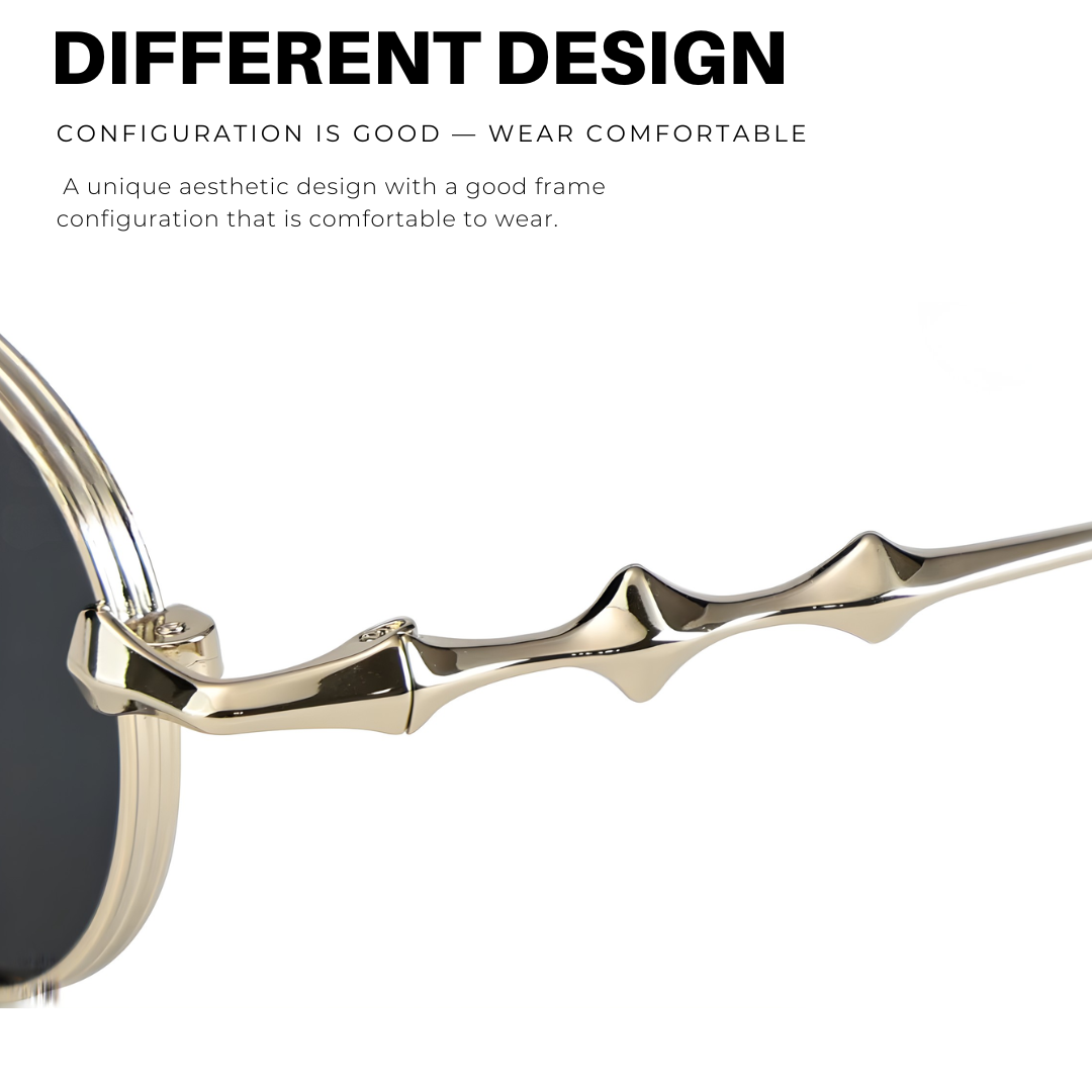 First Lens Obsidian Circle UV400 Sunglasses - S128