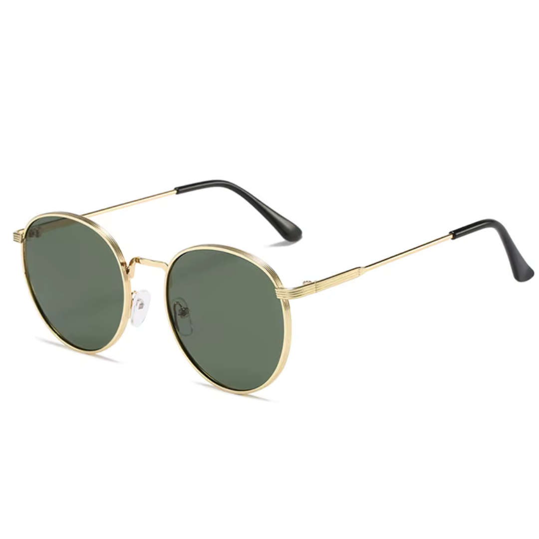 First Lens Tacca UV400 Sunglasses Green Gold S515