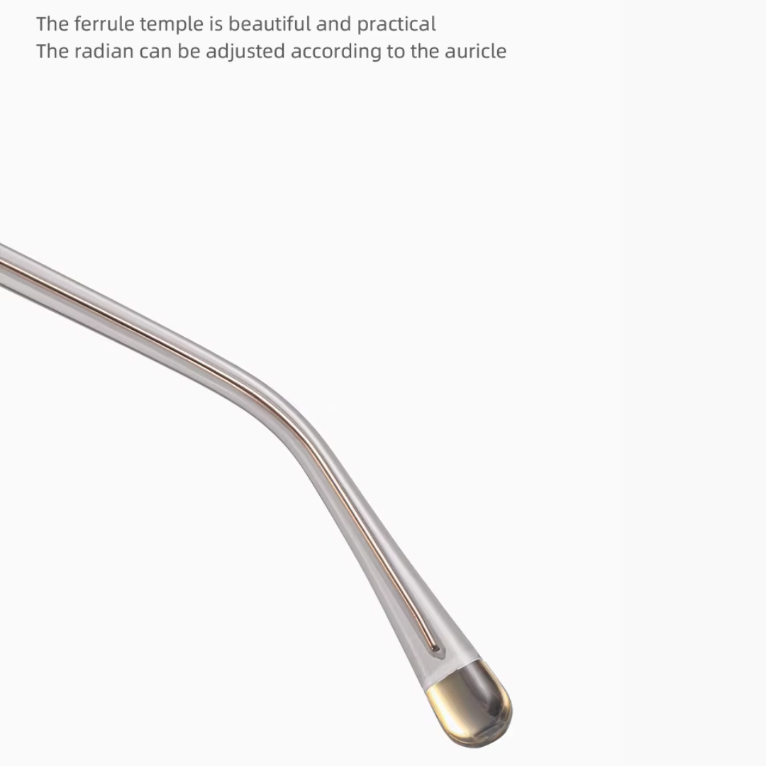 First Lens Vogue Square Magnetic Clip-On Sunglasses - S122