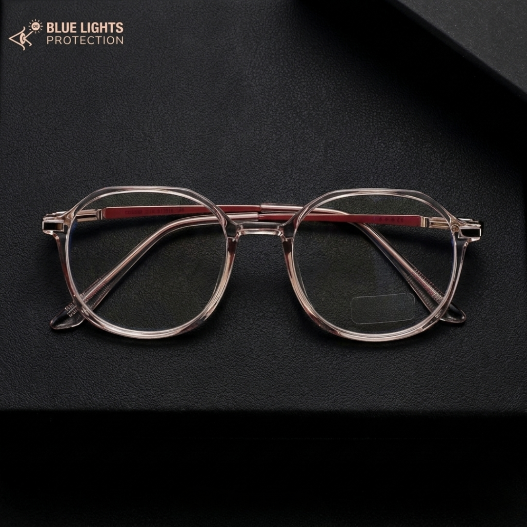 First Lens Chic Square Blue Light Computer Glasses - B002