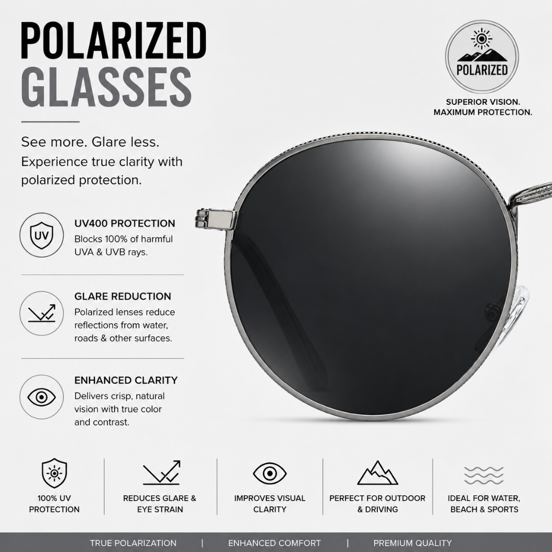 First Lens Musgrav Polarized Sunglasses Gray Black S493
