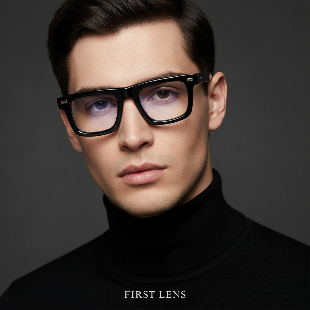First Lens Nero Blue Light Computer Glasses - B020
