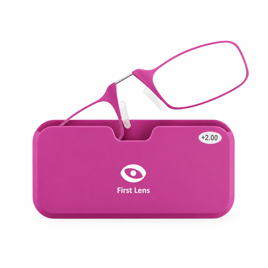 First Lens Ultra Thin Nose Clip Reading Glasses - R023