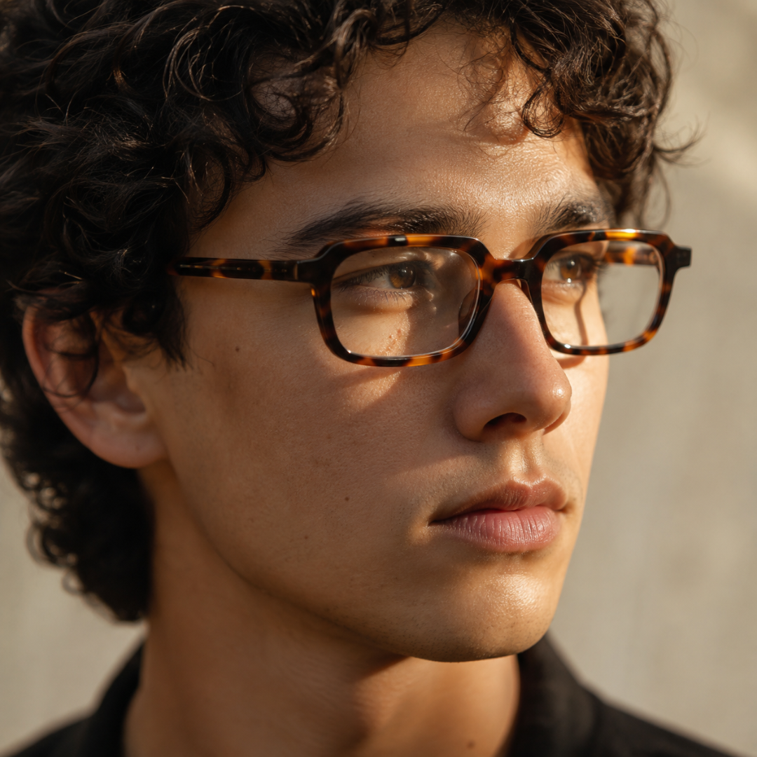 First Lens Verona Blue Light Computer Glasses Brown Tortoiseshell B289