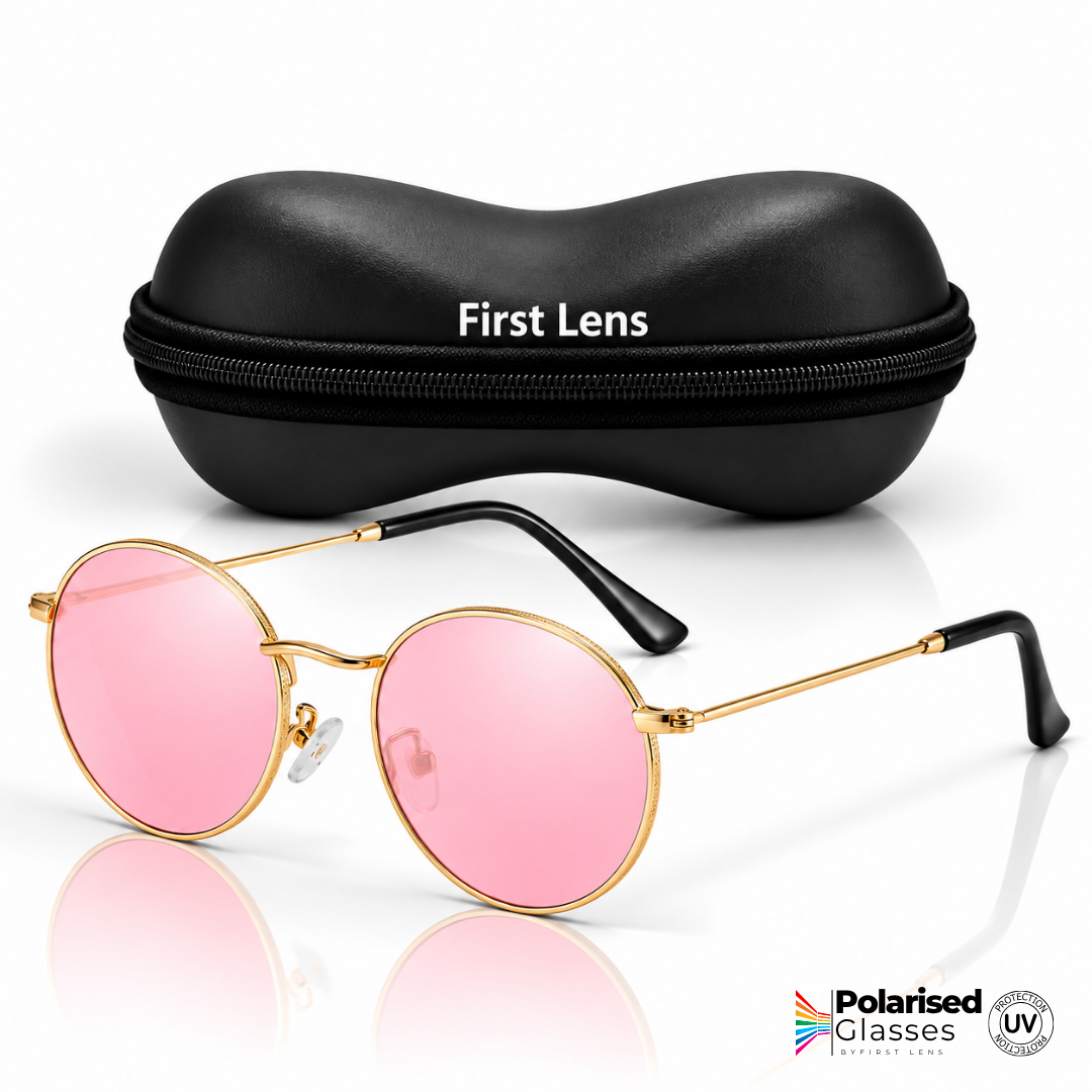 First Lens Willow Polarized Sunglasses Pink S503