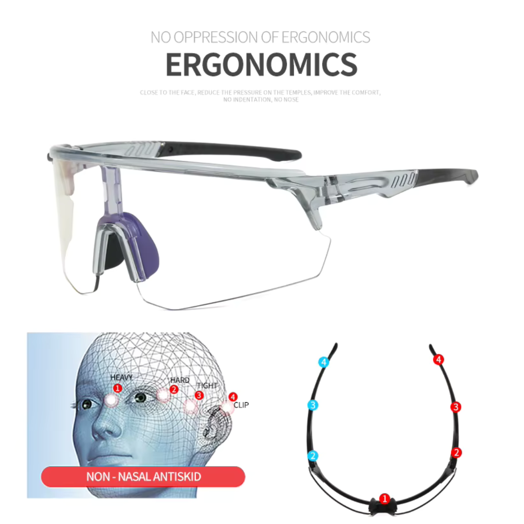 Firts lens SunFlex Photochromic Sport Sunglasses-S131