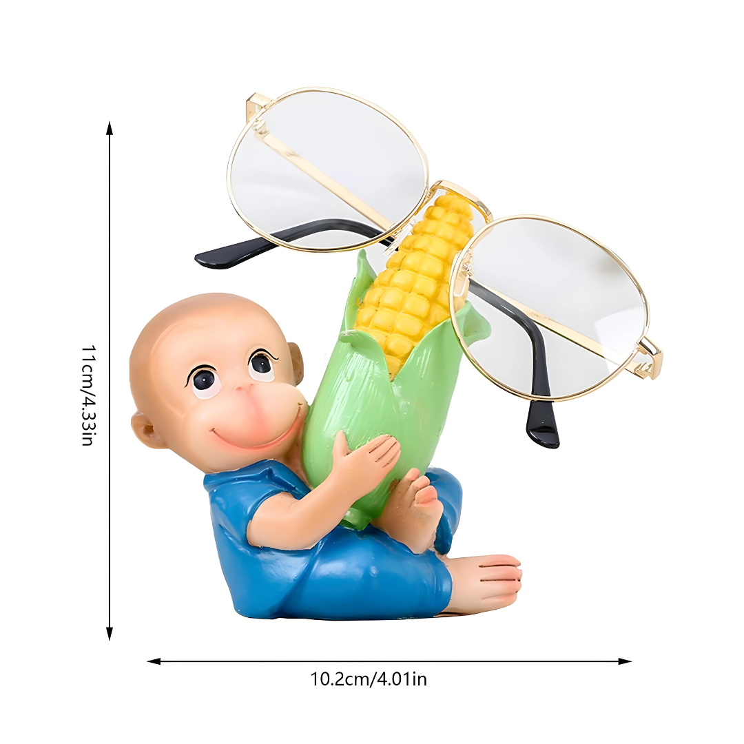Monkey Shape Spectacle & Sunglasses Stand Holder (Mix Pack of 3) FLC-1
