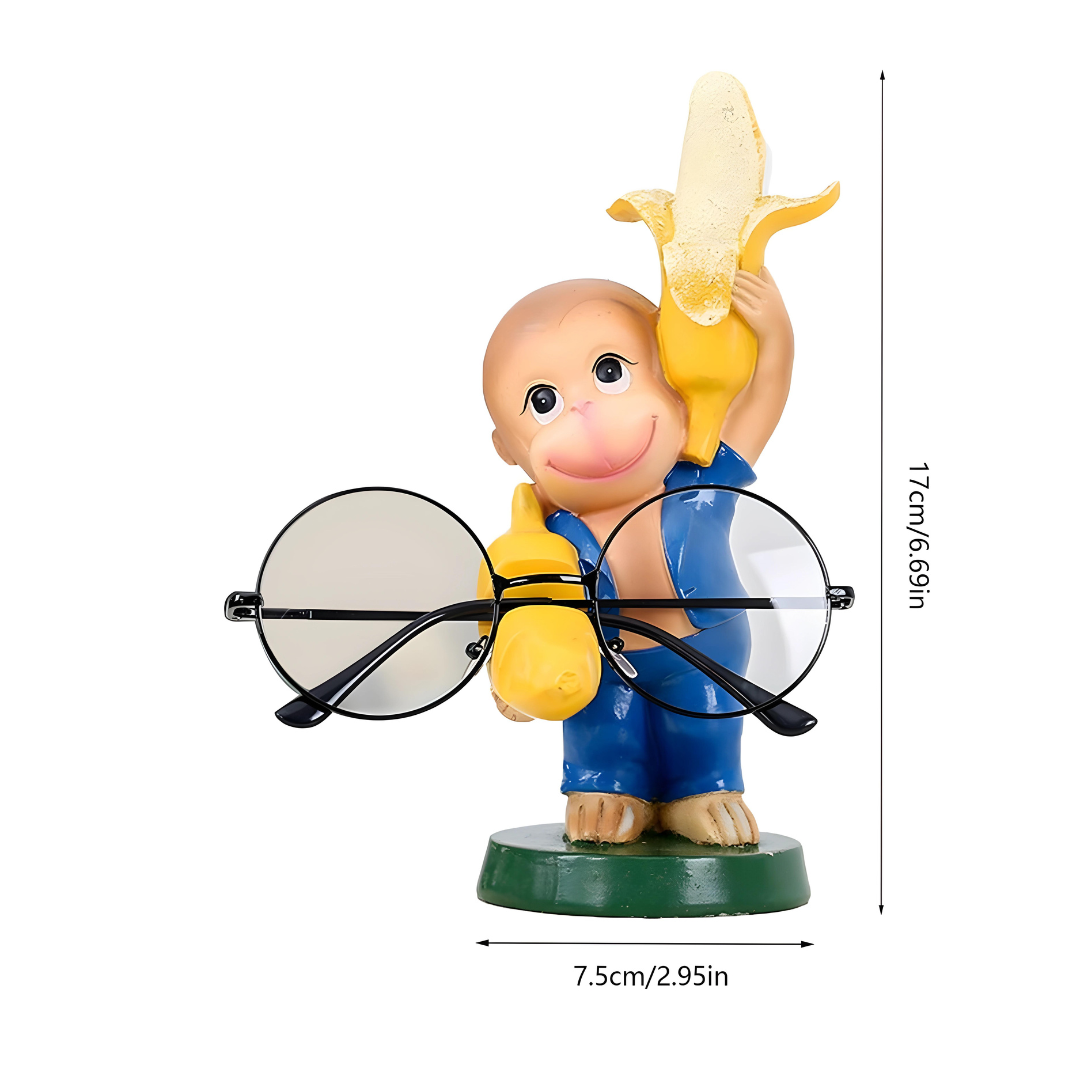 Monkey Shape Spectacle & Sunglasses Stand Holder (Mix Pack of 3) FLC-1