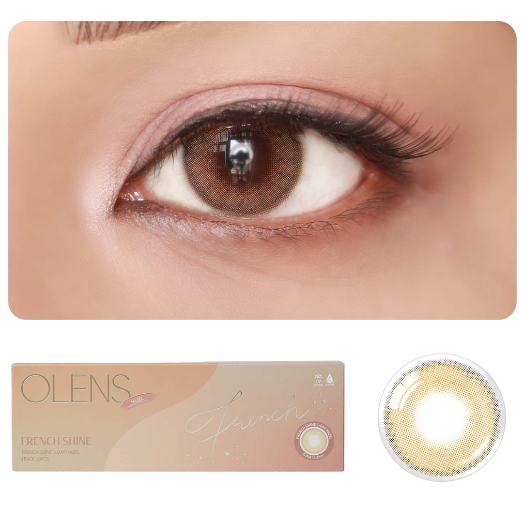 OLENS French Shine Hazel One Day (10 Lens/Box)