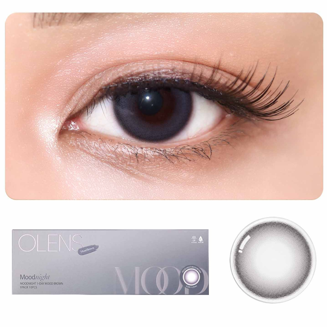 OLENS Mood Night Gray One Day Lens