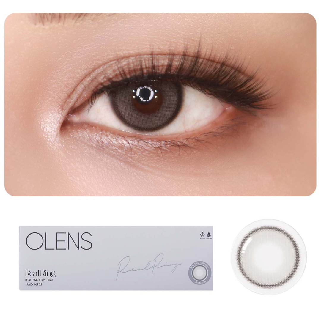 OLENS Real Ring Gray One Day Lens