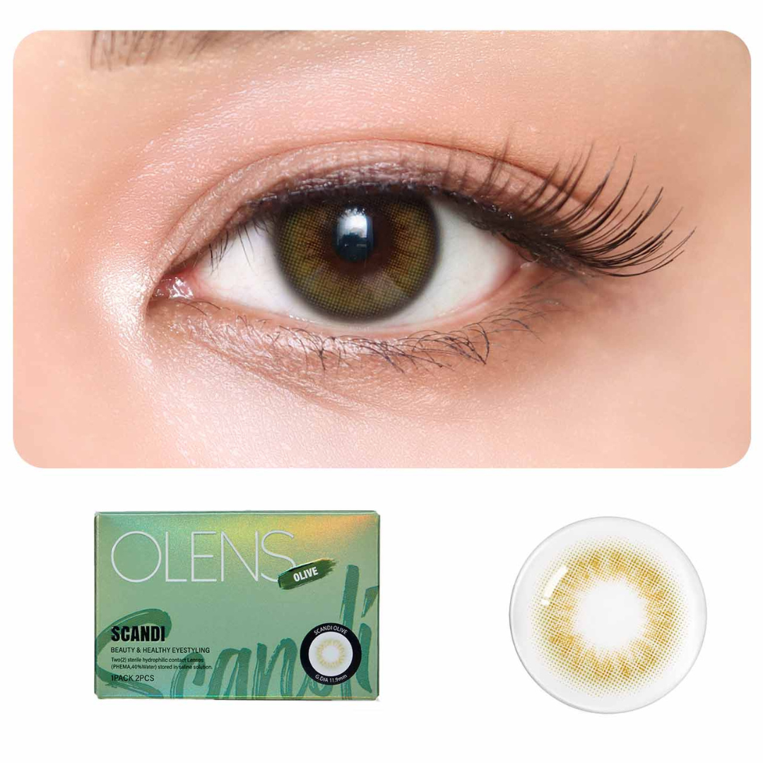 OLENS Scandi Olive Monthly (2 Lens/Box)