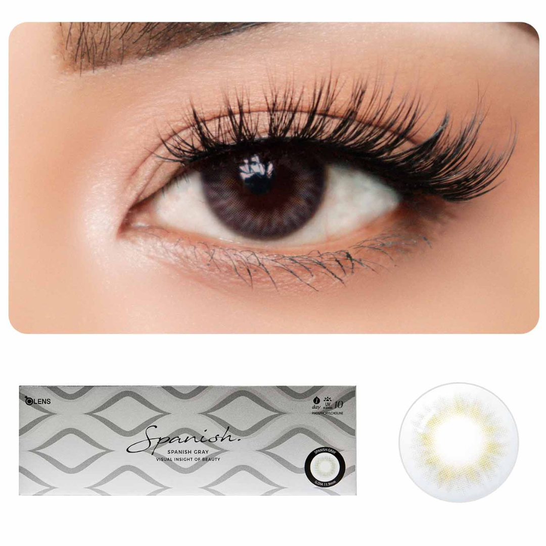 OLENS Spanish Gray One Day Lens