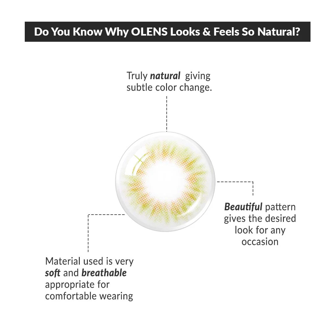 OLENS Spanish Real OLive Monthly (2 Lens/Box)