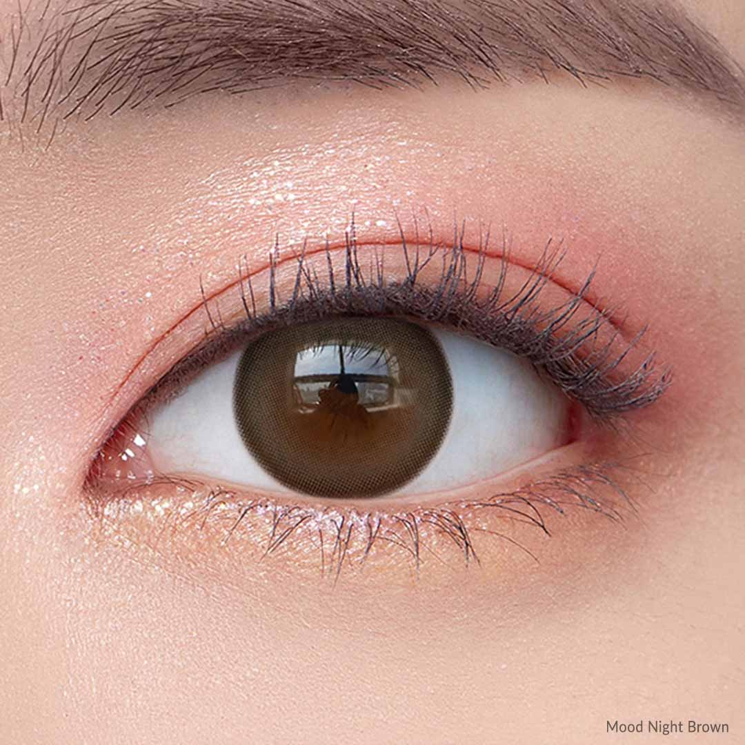 OLENS Mood Night Brown One Day Lenses