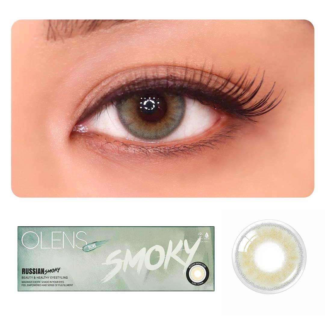 OLENS Russian Smoky Olive One Day (10 Lens/Box)