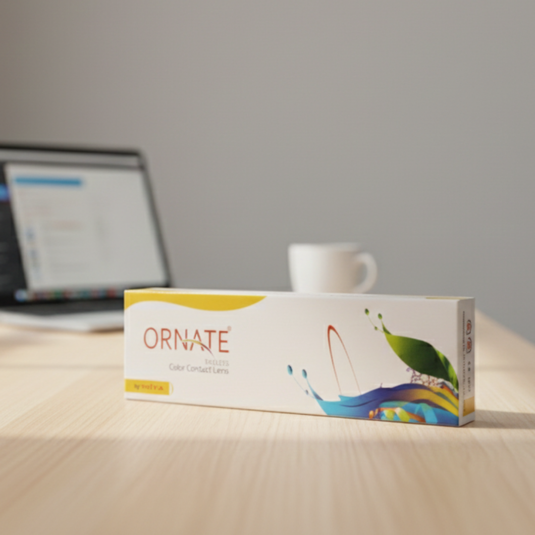 Ornate Dailies One Day Color Contact Lens (12 Lens/Box)