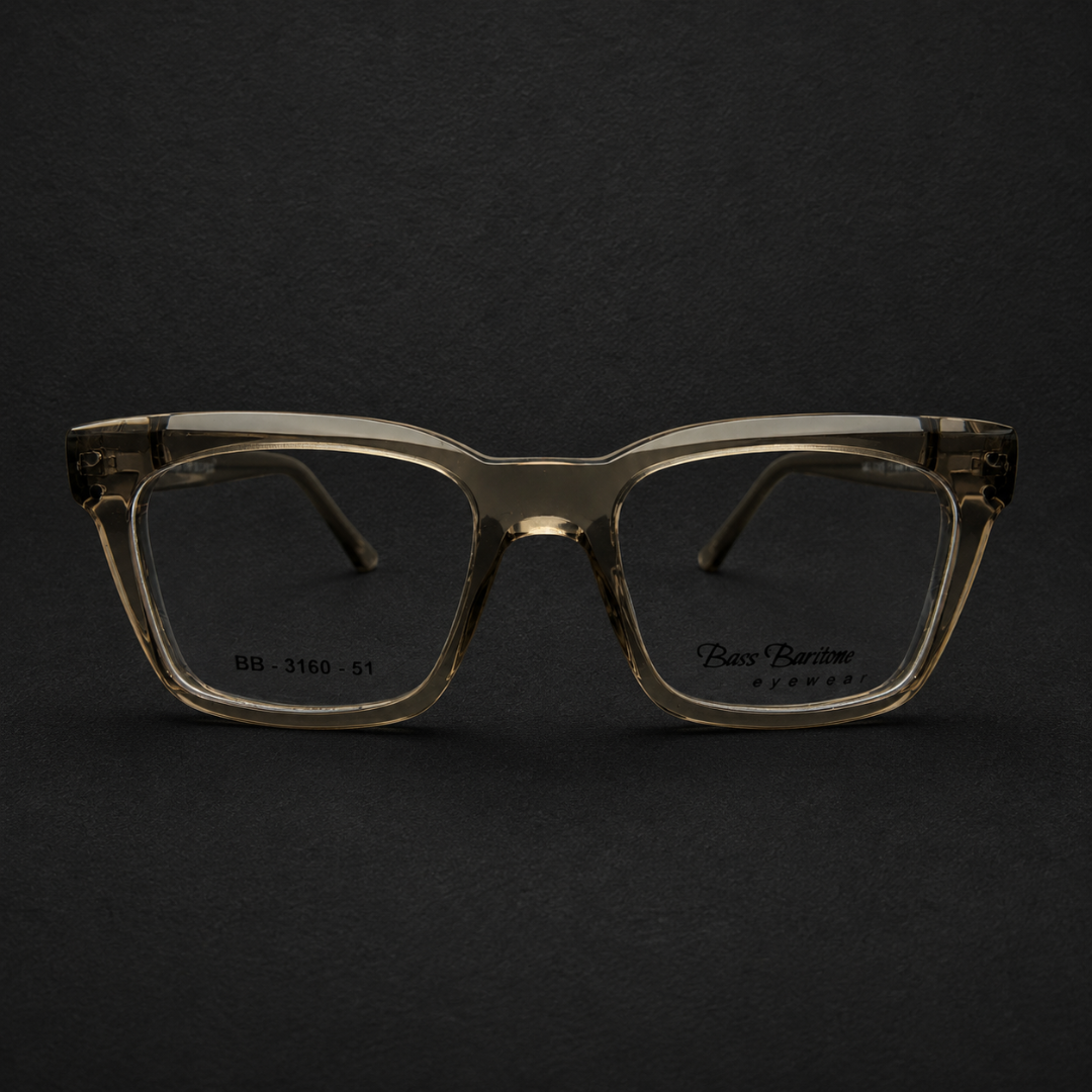 First Lens Oslo Blue Light Computer Glasses – Crystal Smoke