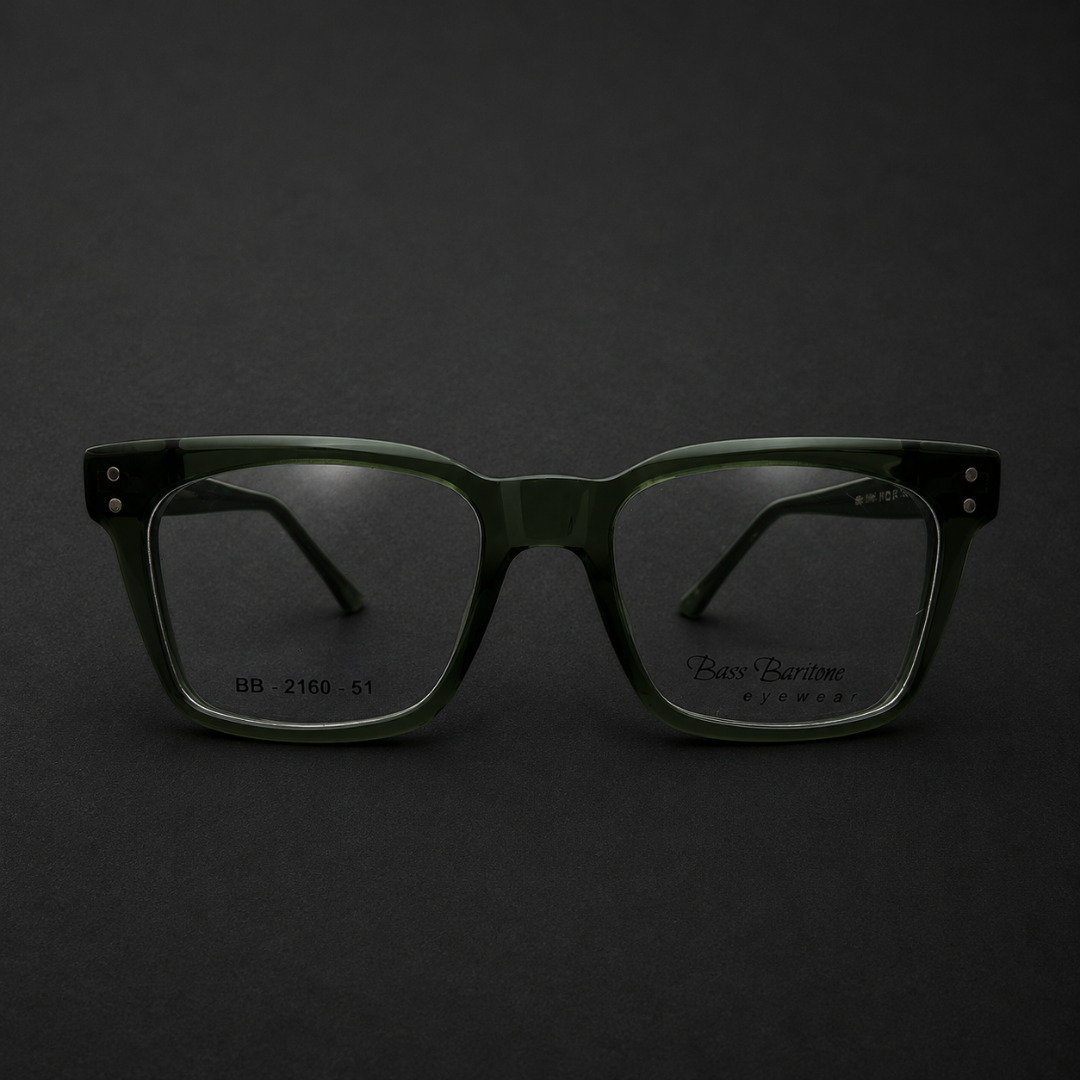 First Lens Phantom Blue Light Computer Glasses Crystal Green