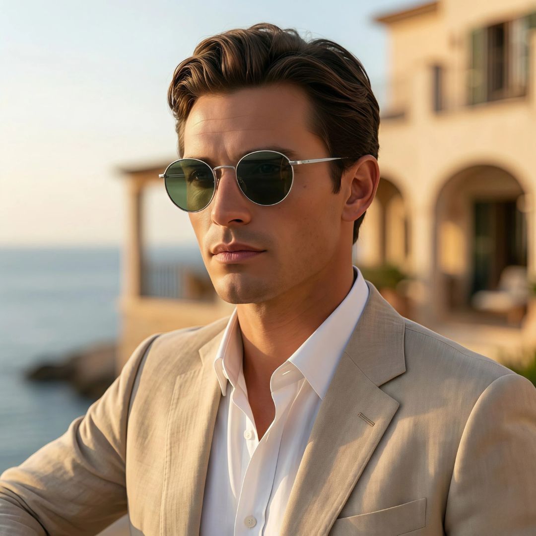 First Lens Raven Polarized Sunglasses Black - S098
