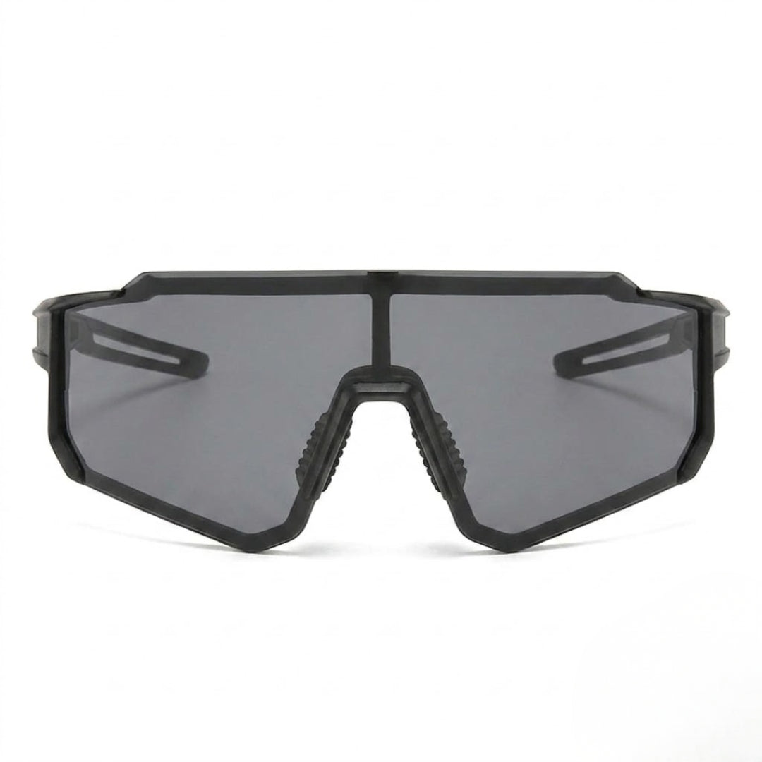 First Lens Customized Power Cycling/Running/Sports Sunglasses Uv400 + Polarized-S039 Black
