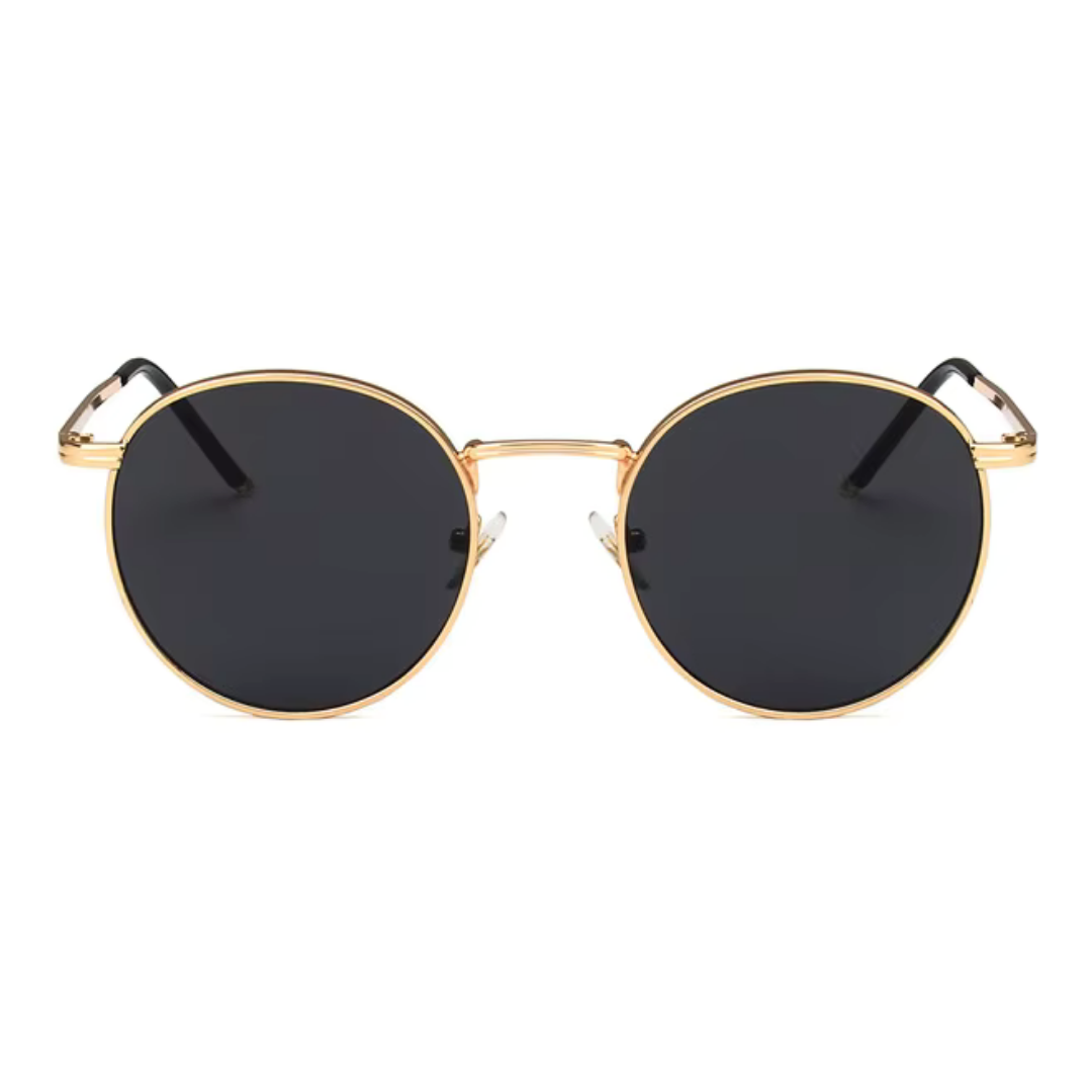 First Lens Ensaimada Sunglass UV400 Black Gold S491