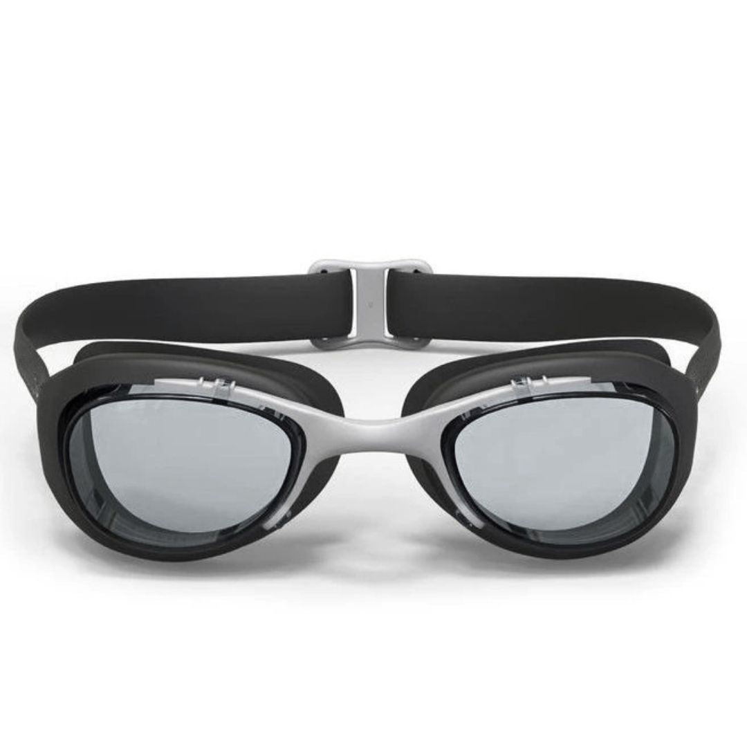 First Lens Adults Swimming Goggles with UV Protection & AntiFog SW018-Black
