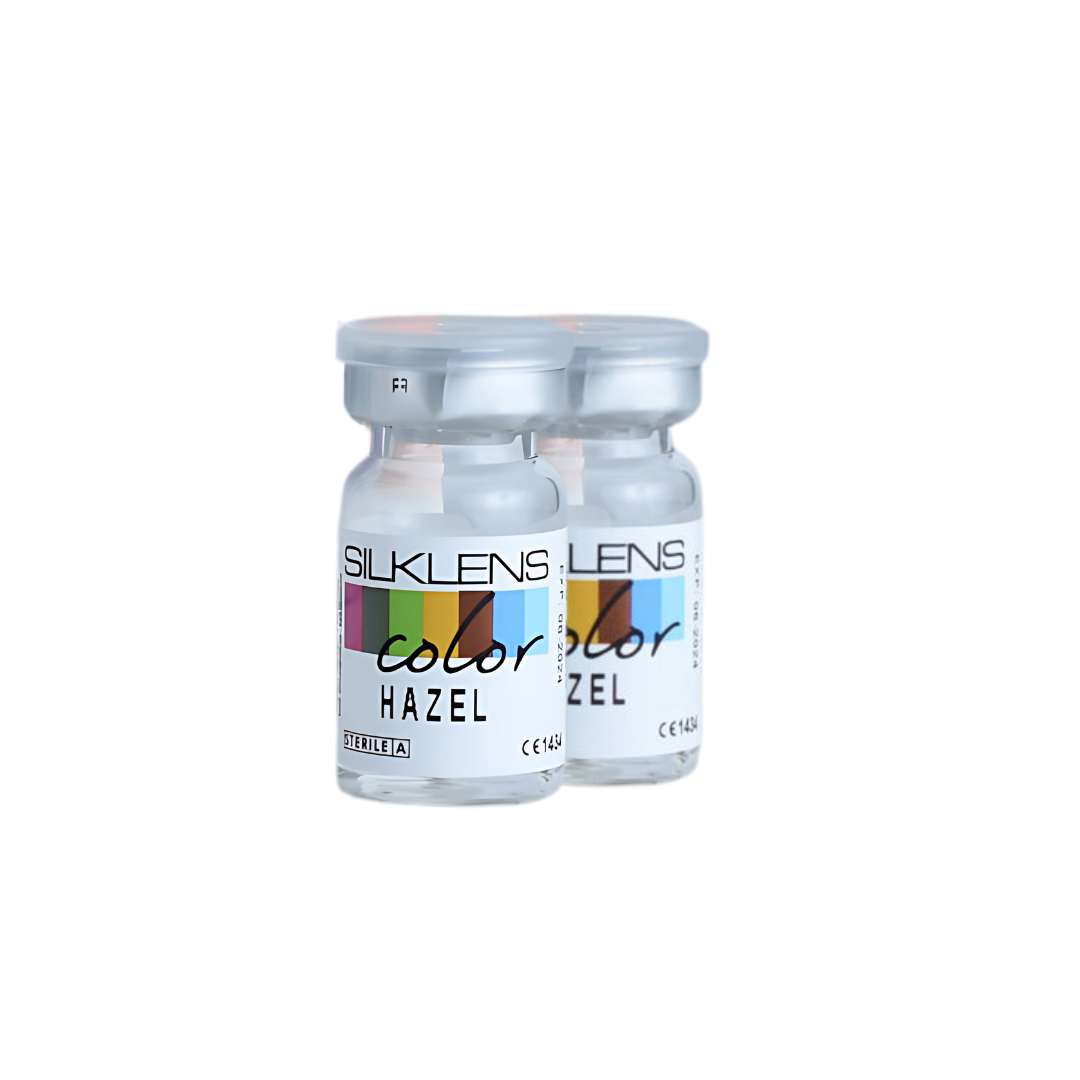 Silklens Yearly Colored 1 Lens/Bottle - Gray