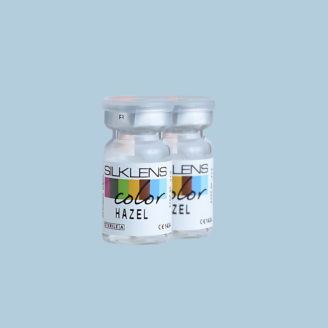 Silklens Yearly Colored 1 Lens/Bottle - Gray