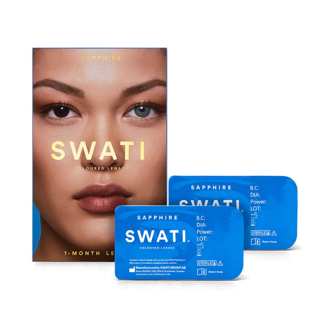 Swati Color Contact Lens - Sapphire Dark Blue