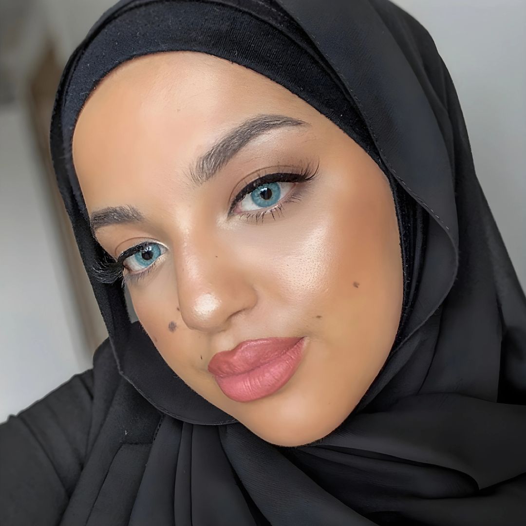Swati Sapphire dark blue cosmetic eye contacts